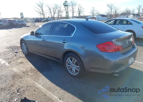 2013 Infiniti G37X z USA, uszkodzony, nr VIN JN1CV6AR6DM755511